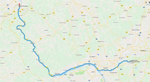 Frankfurt to Koblenz - Bike Route