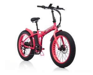 Big BAD Pink Shocking Electric Bike